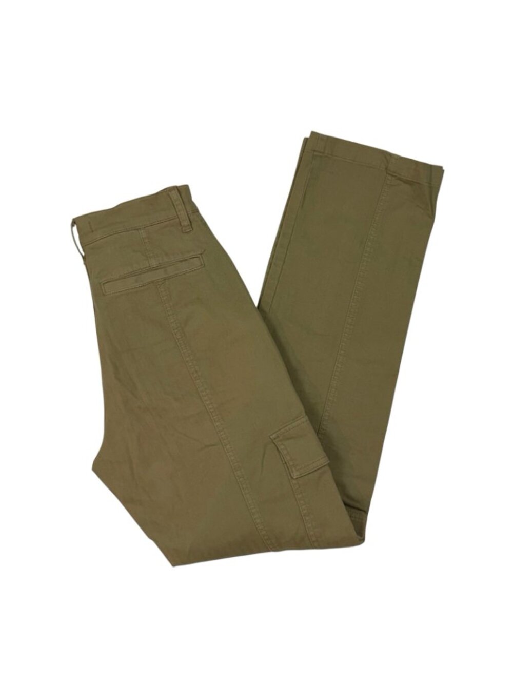 Madewell 90's Straight Cargo Pants Size 23 Waist Garment Dyed Ash Green NN411 - Picture 3 of 12